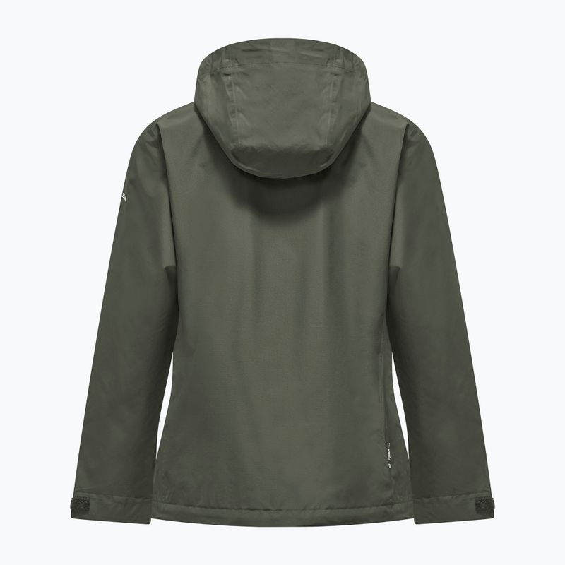 Women's rain jacket Salewa Puez Aqua 4 PTX 2.5L faded green 2