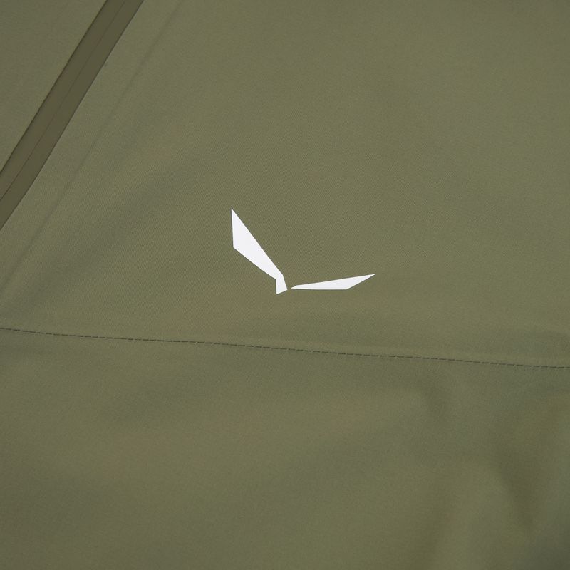 Women's rain jacket Salewa Puez Aqua 4 PTX 2.5L faded green 3