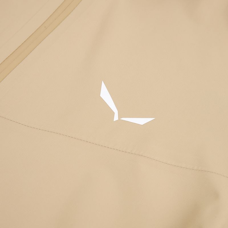 Women's rain jacket Salewa Puez Aqua 4 PTX 2.5L quicksand 3