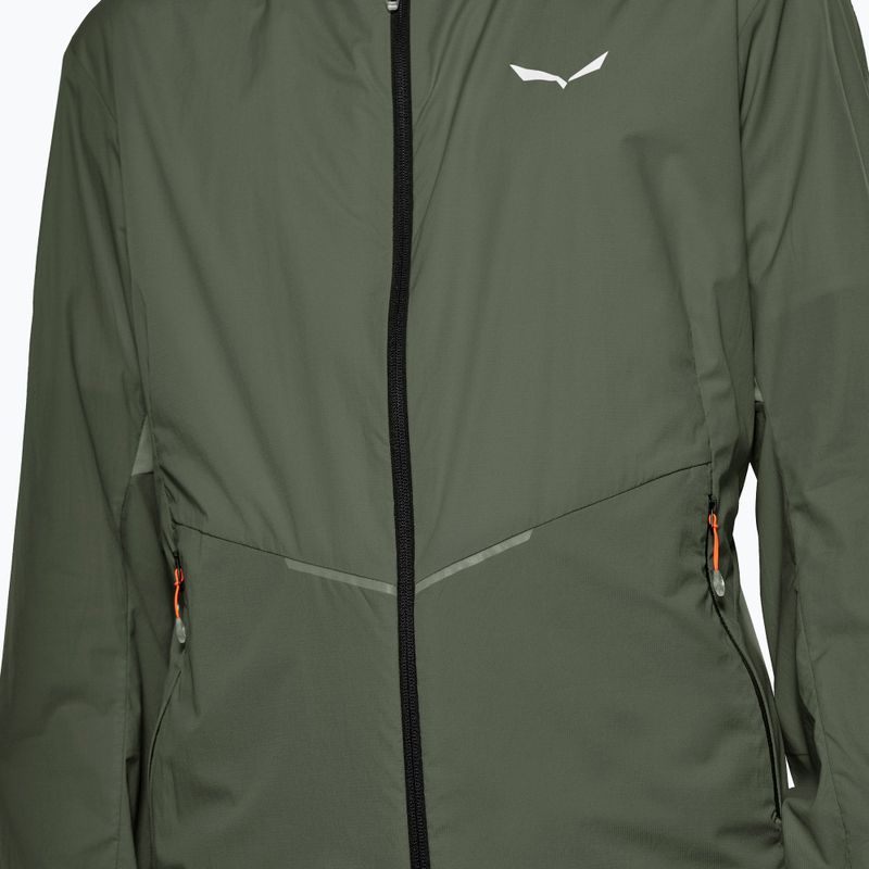 Men's wind jacket Salewa Pedroc Wind Hood faded green 4