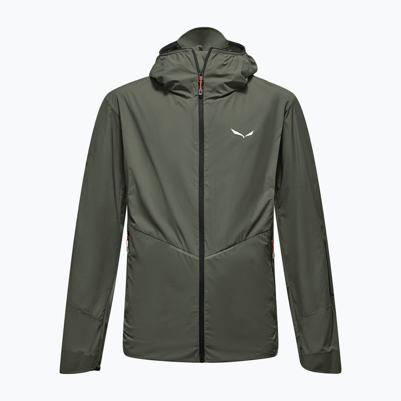 Men's wind jacket Salewa Pedroc Wind Hood faded green 8