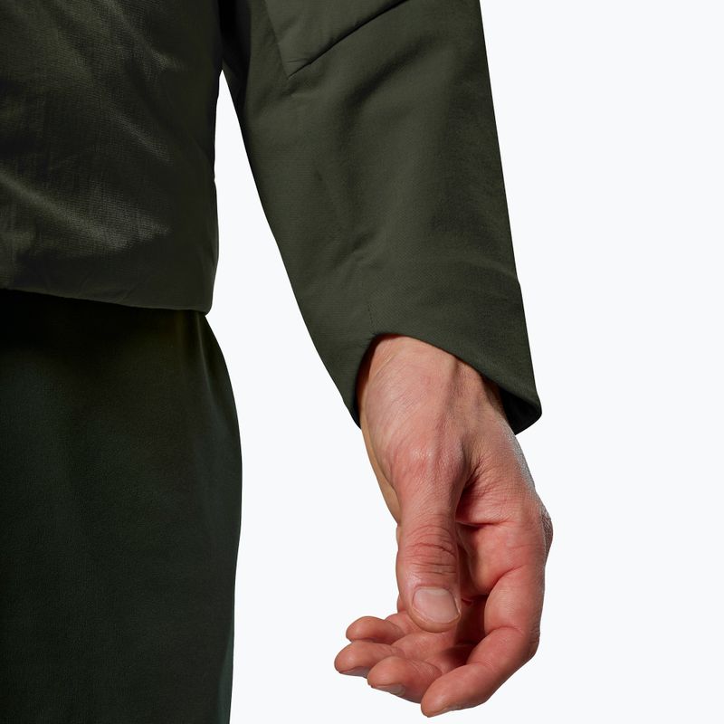 Men's hybrid jacket Salewa Pedroc Tirol Wool Air Hybrid dark olive 5