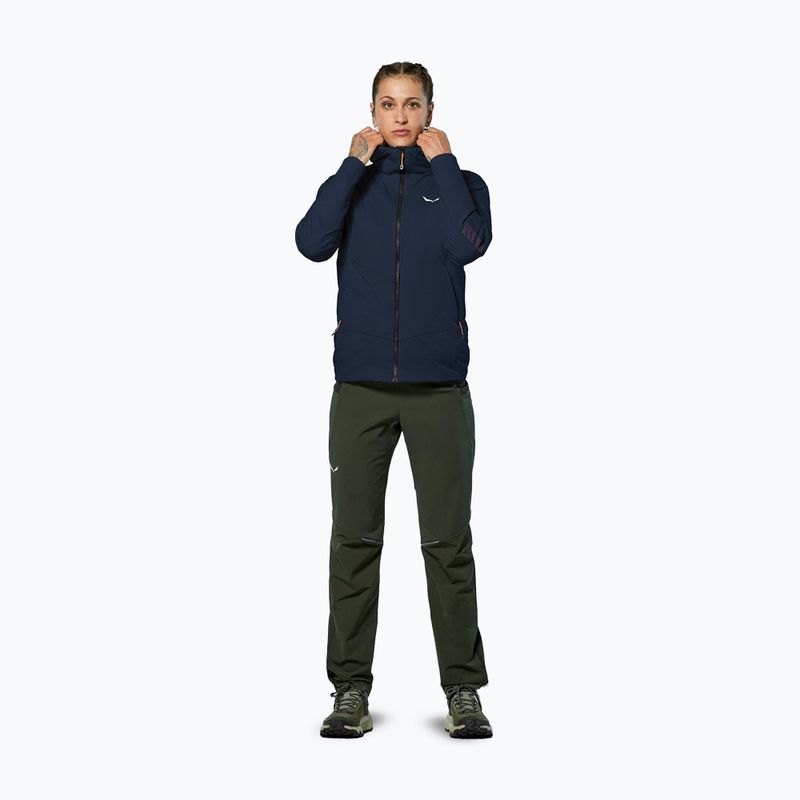 Women's hybrid jacket Salewa Pedroc Tirol Wool Air Hybrid navy blazer 2