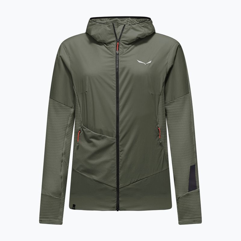 Women's wind jacket Salewa Pedroc Polarlite Wind Hood faded green 7