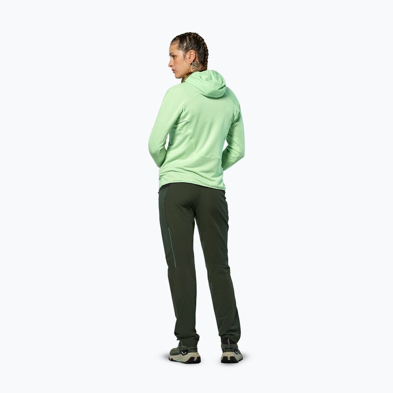 Women's wind jacket Salewa Pedroc Polarlite Wind Hood pastel green 3