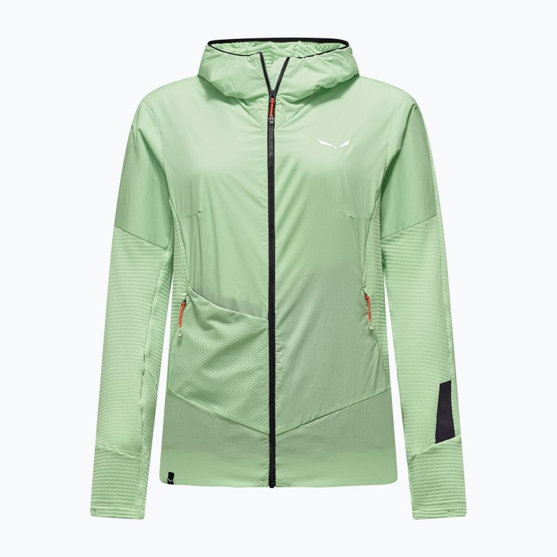 Women's wind jacket Salewa Pedroc Polarlite Wind Hood pastel green 6