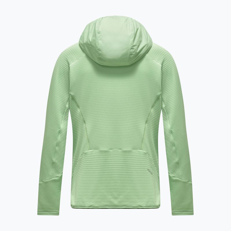 Women's wind jacket Salewa Pedroc Polarlite Wind Hood pastel green 7