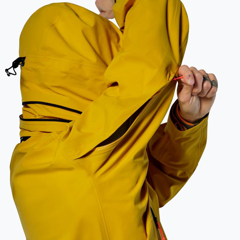 Men's rain jacket Salewa Ortles GTX 3L EPE gold 4