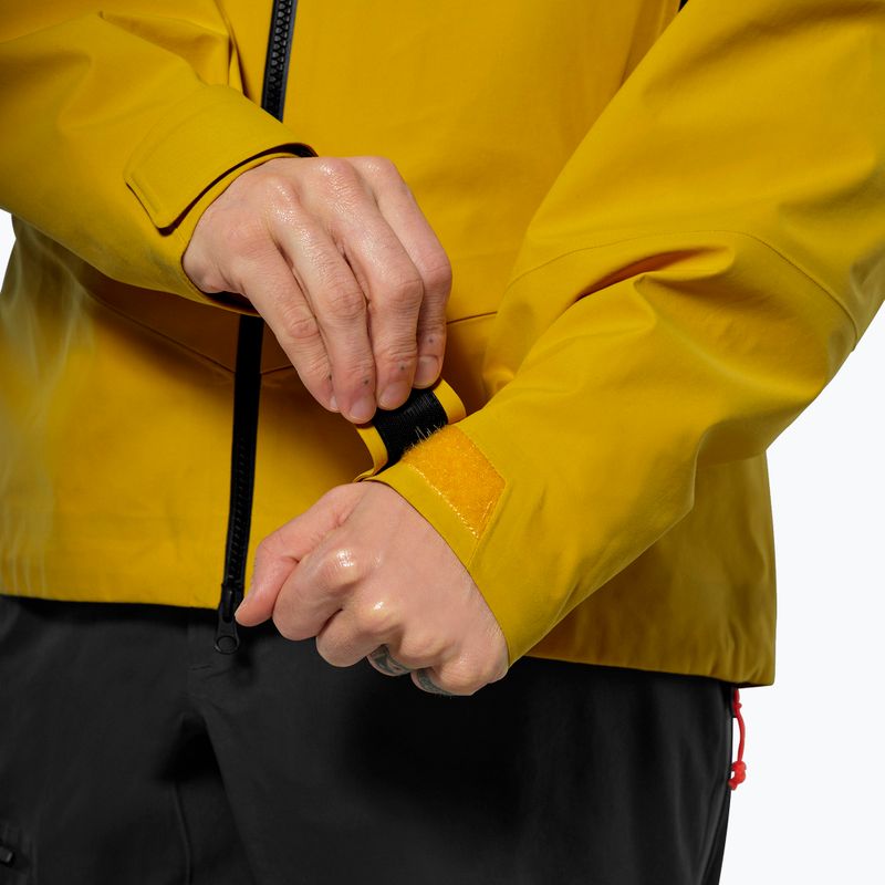 Men's rain jacket Salewa Ortles GTX 3L EPE gold 5