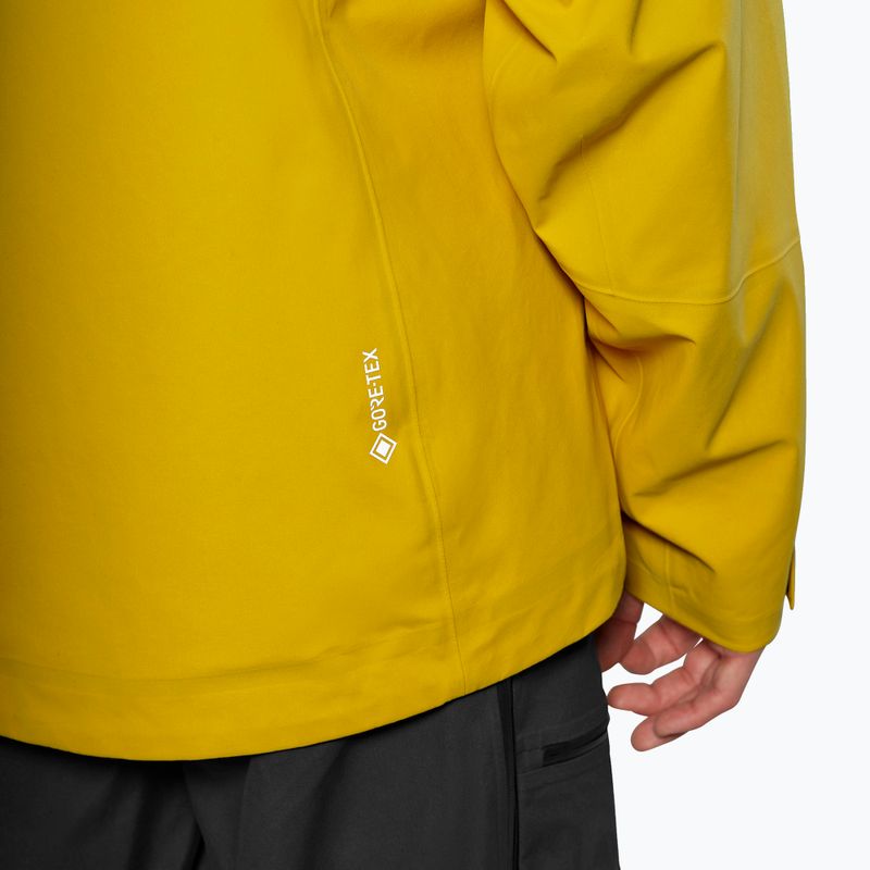 Men's rain jacket Salewa Ortles GTX 3L EPE gold 6