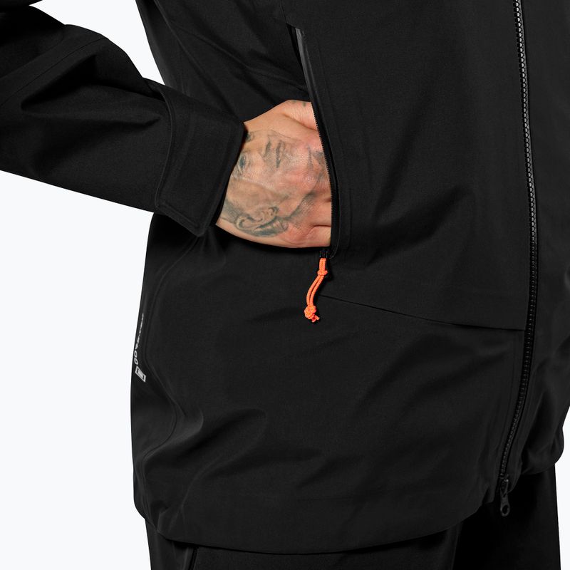 Women's rain jacket Salewa Ortles GTX 3L EPE black out 4