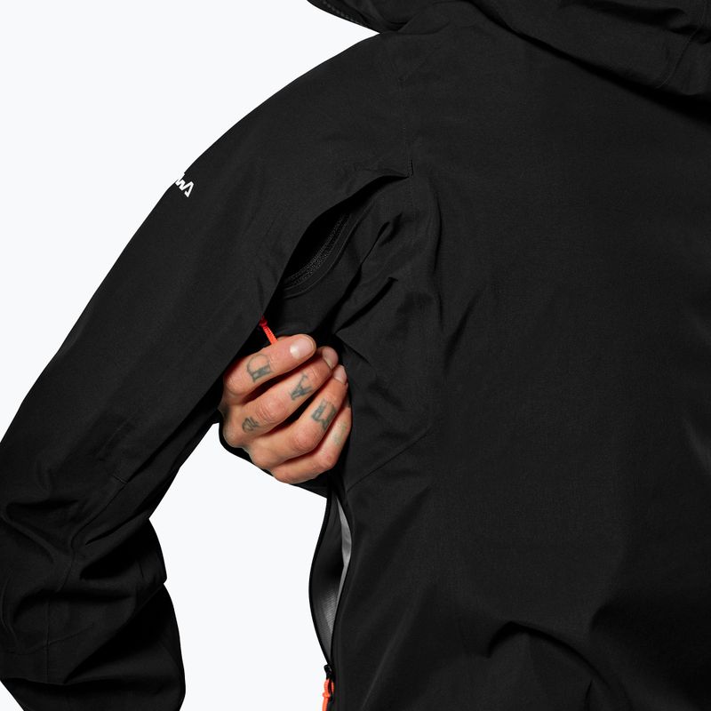 Women's rain jacket Salewa Ortles GTX 3L EPE black out 5