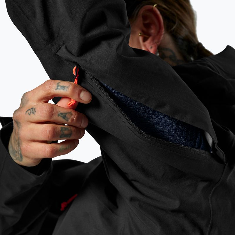 Women's rain jacket Salewa Ortles GTX 3L EPE black out 6