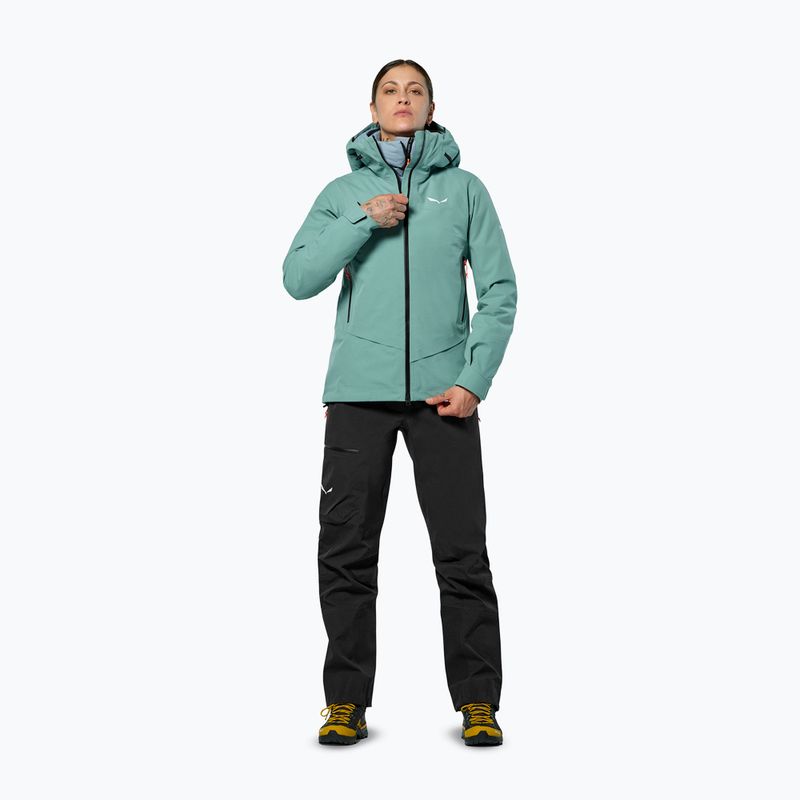 Women's rain jacket Salewa Ortles GTX 3L EPE willow 2