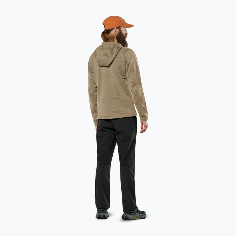 Men's trekking sweatshirt Salewa Puez Rocca Polarlite Hood quicksand 3