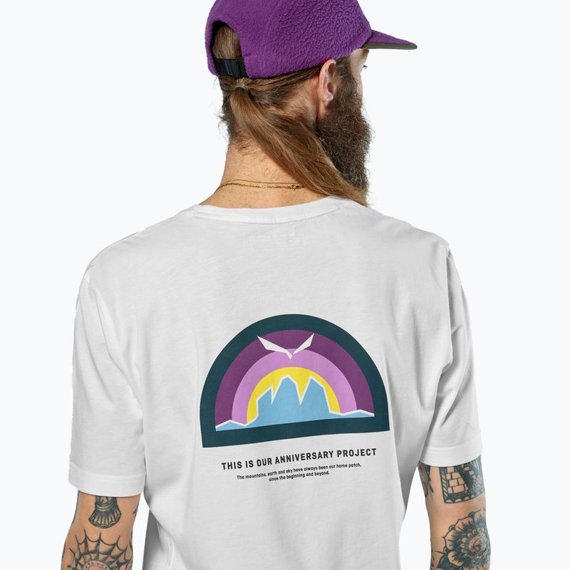 Men's T-shirt Salewa Eagle Anniversary optical white 4