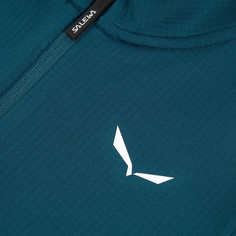 Children's trekking sweatshirt Salewa Cammino Polarlite pond blue 3