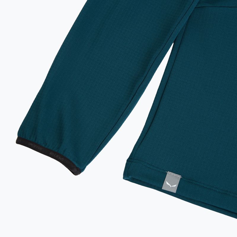 Children's trekking sweatshirt Salewa Cammino Polarlite pond blue 4