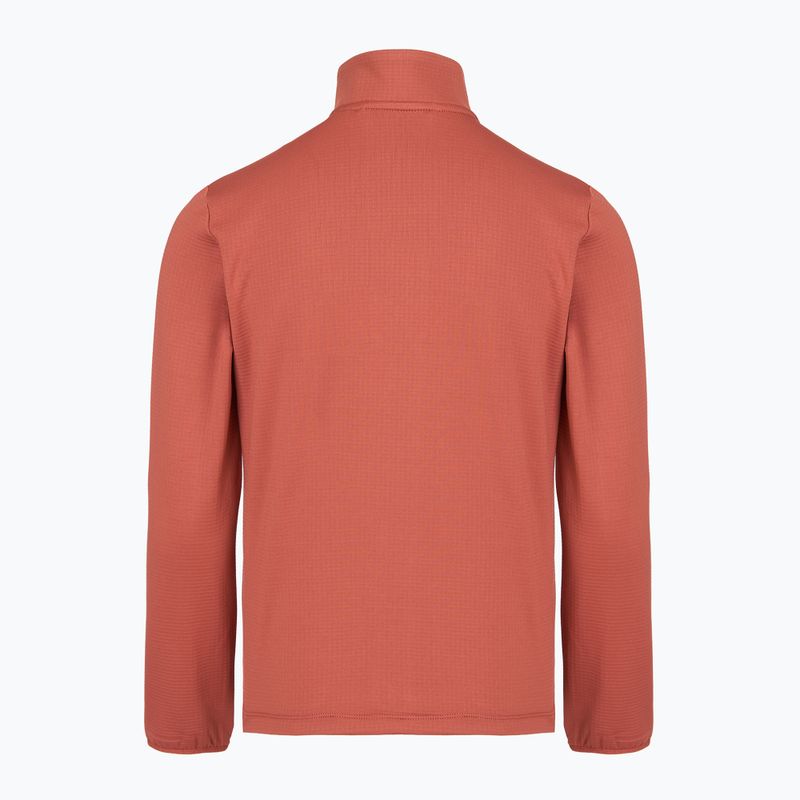Children's trekking sweatshirt Salewa Cammino Polarlite etruscan red 2