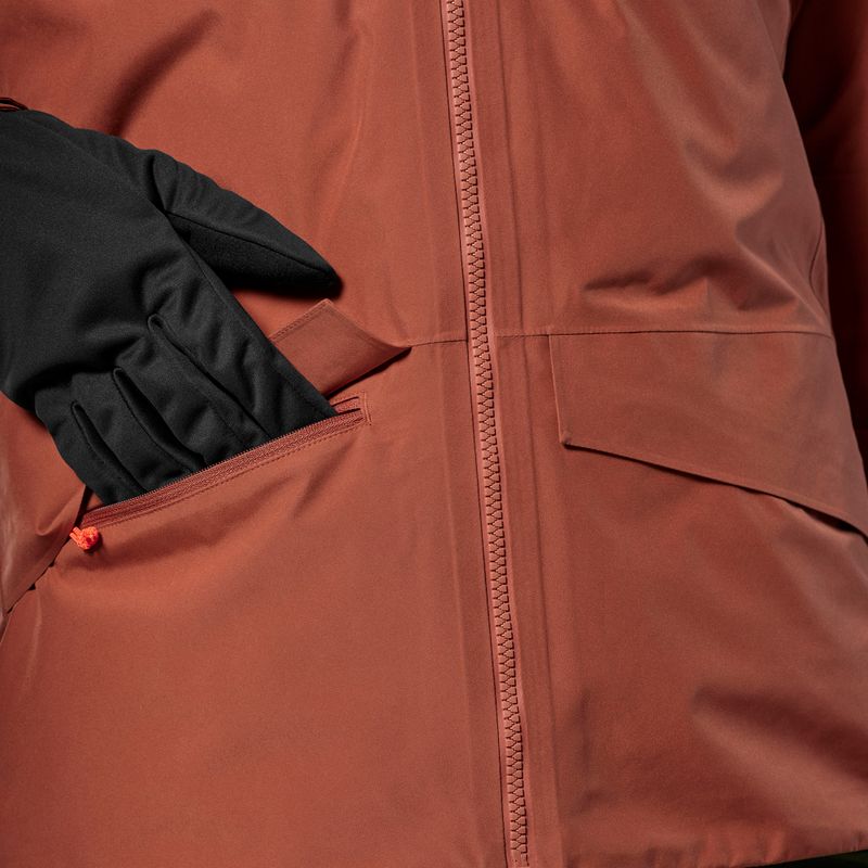 Women's rain jacket Salewa Puez GTX 2L EPE etruscan red 5