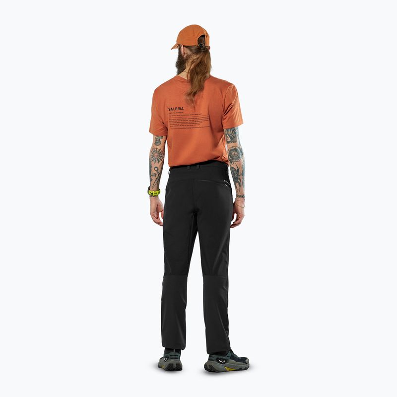 Men's softshell trousers Salewa Puez Dolomia 2 black out 3