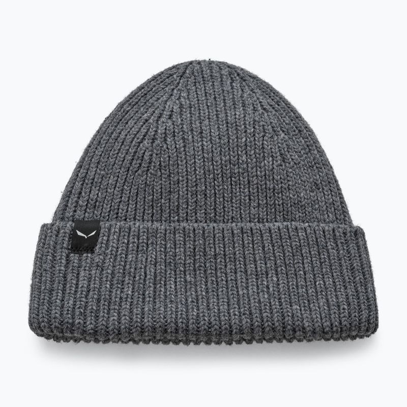 Winter hat Salewa Re-Zebru Knit light grey melange 2