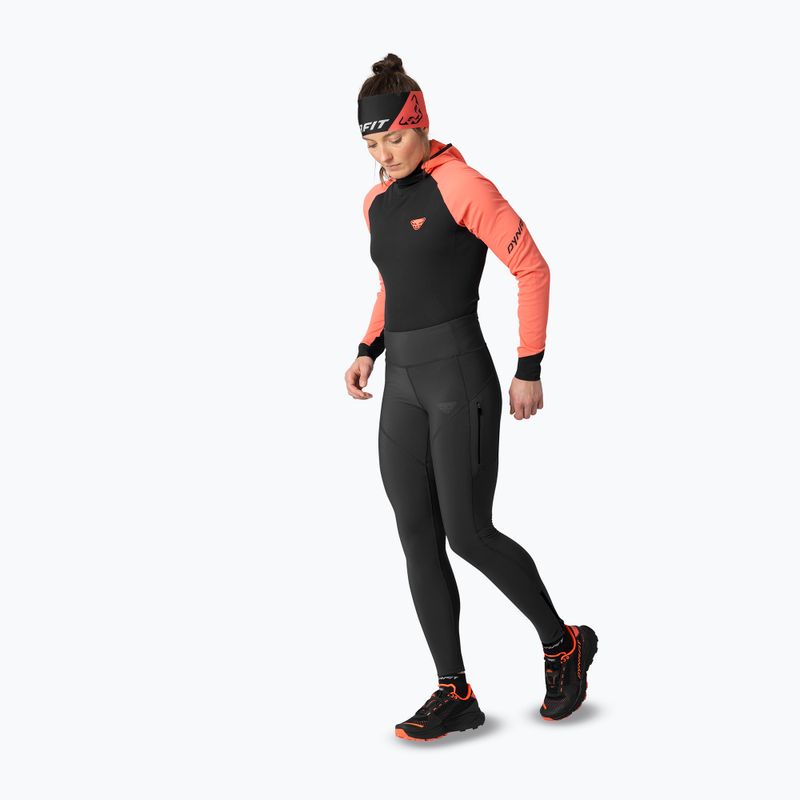 Women's running leggings DYNAFIT Winter Running black out 2