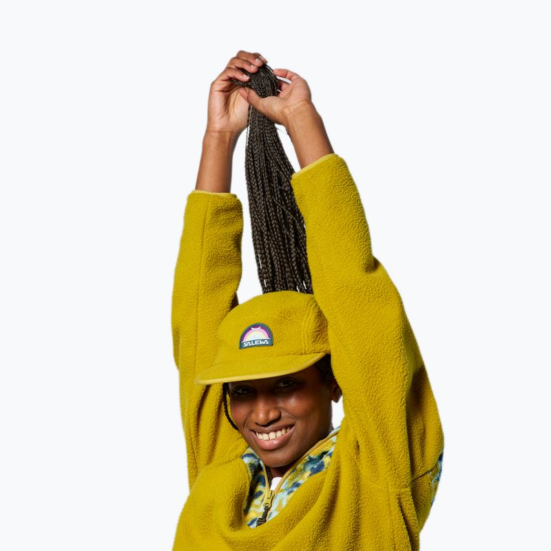 Baseball cap Salewa Eagle Anniversary Retro olive oil 5