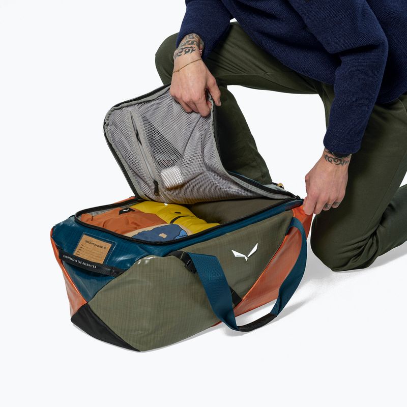 Travel bag Salewa Discovery Duffle 50 l faded green 10