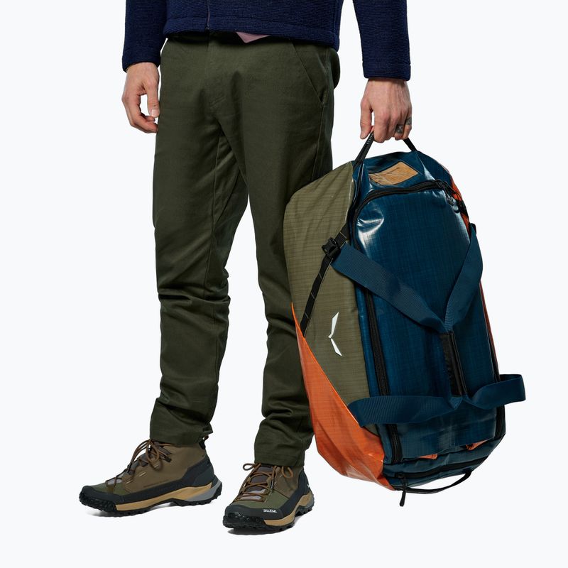 Travel bag Salewa Discovery Duffle 50 l faded green 11