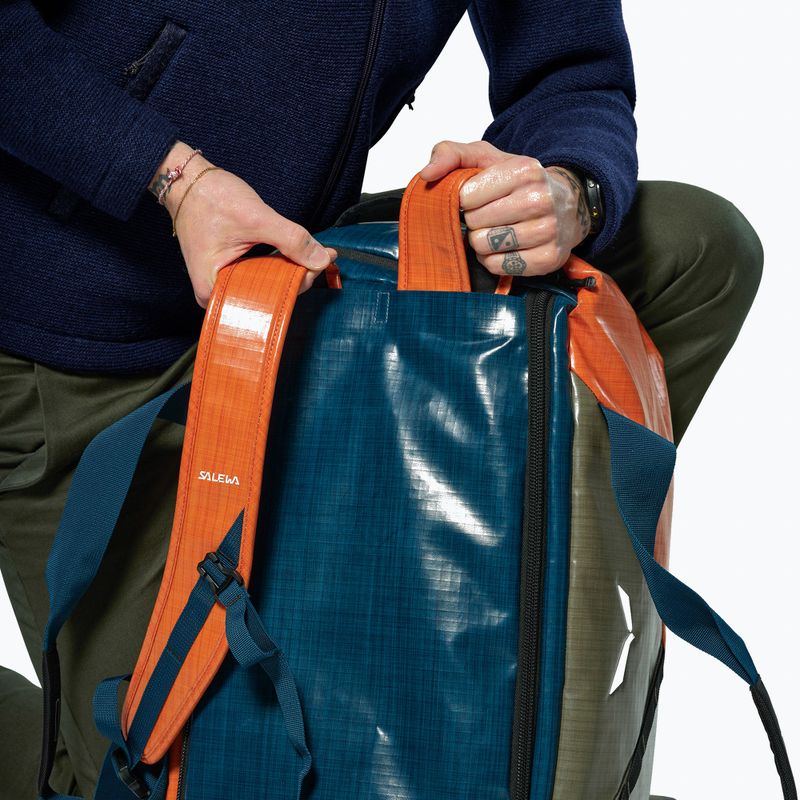 Travel bag Salewa Discovery Duffle 50 l faded green 12
