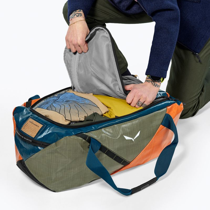 Travel bag Salewa Discovery Duffle 70 l multicolor 9