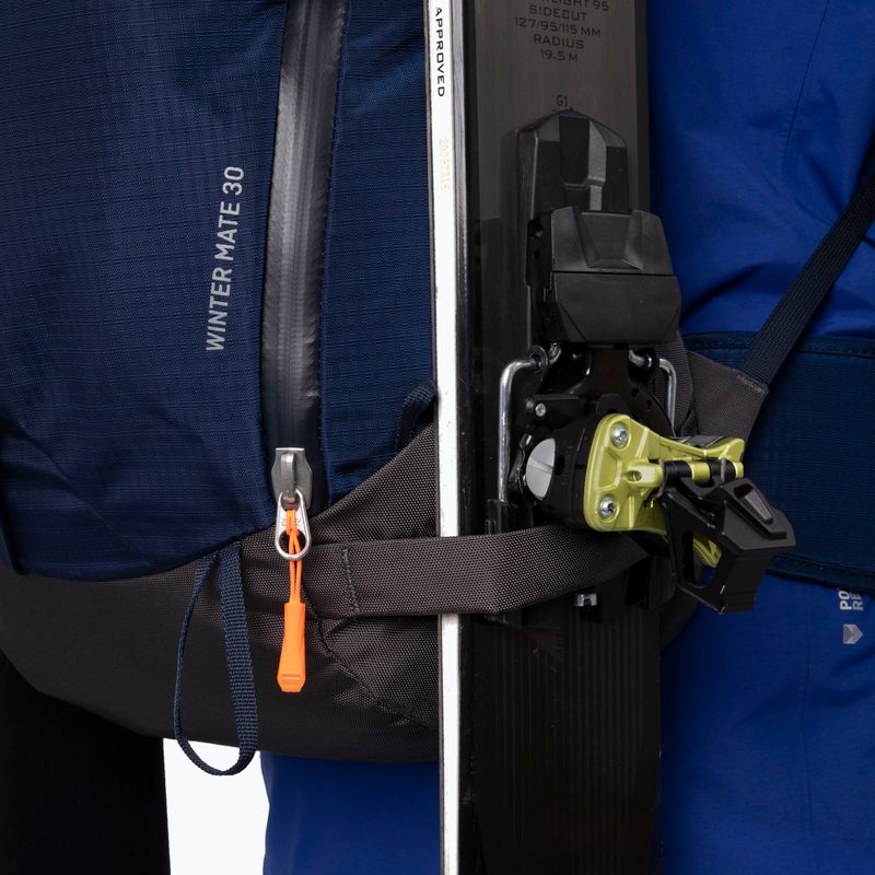 Men's trekking backpack Salewa Winter Mate 30 l blue depth/black 7