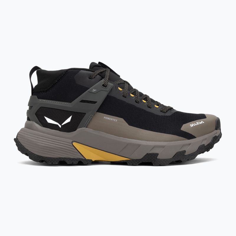 Men's trekking boots Salewa Pedroc 2 Mid PTX black out/bungee cord 2