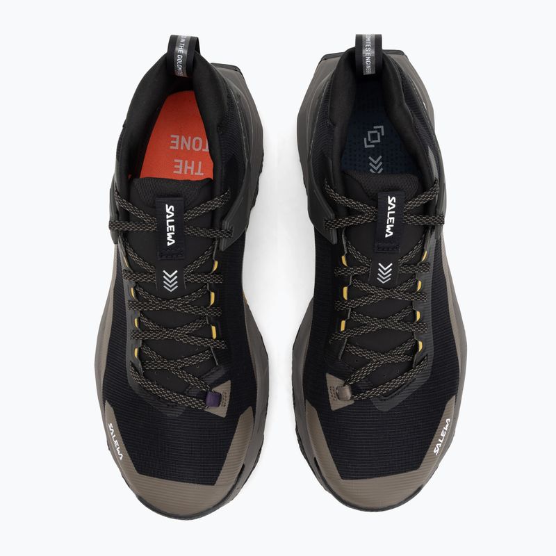 Men's trekking boots Salewa Pedroc 2 Mid PTX black out/bungee cord 5