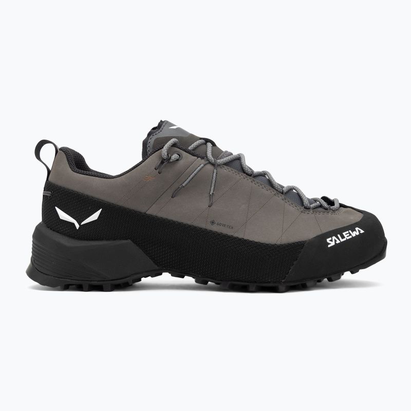 Men's approach shoes Salewa Wildfire Leather 2 GTX qulet shade/black 2