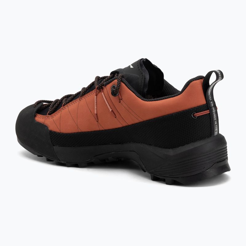 Women's approach shoes Salewa Wildfire Leather 2 GTX etruscan red/black 3