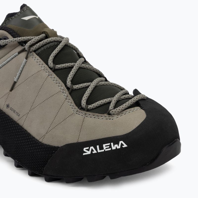 Women's approach shoes Salewa Wildfire Leather 2 GTX shadow/black 7
