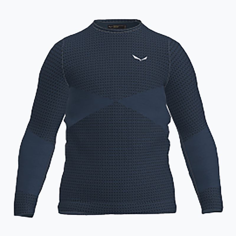 Children's thermal longsleeve Salewa Zebru Med Warm AMR pond blue