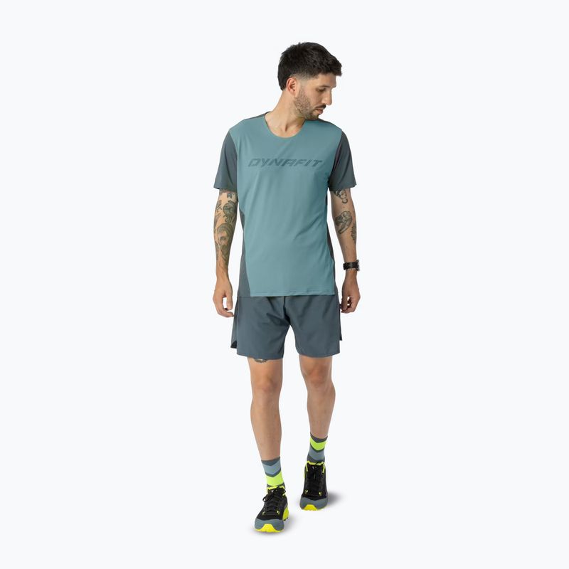 Men's running shirt DYNAFIT Alpine 2 smoke blue 2