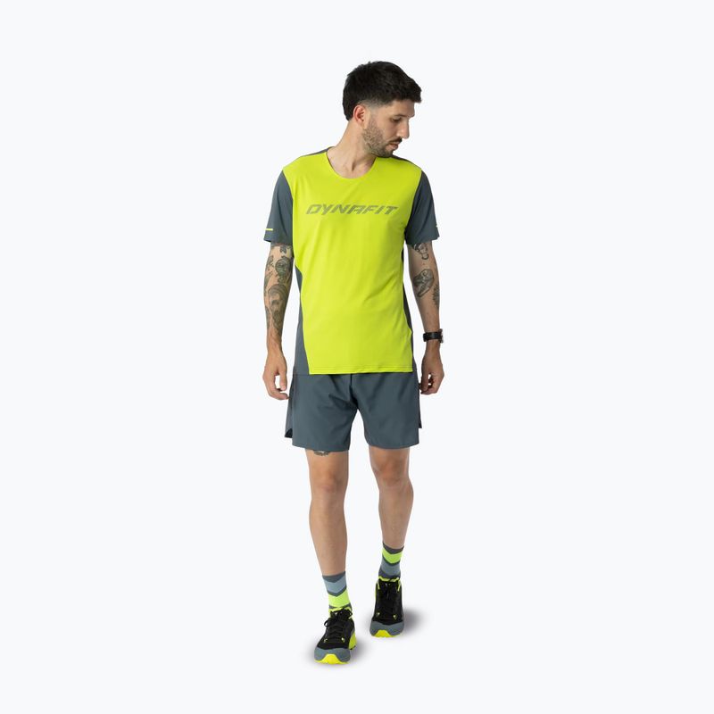 Men's running top DYNAFIT Alpine 2 ultra yellow 2