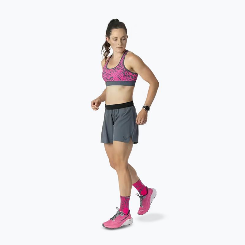 Training bra DYNAFIT Alpine Graphic pink glo 2