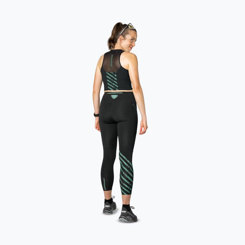 Women's running top DYNAFIT Trail Crop Top black 3