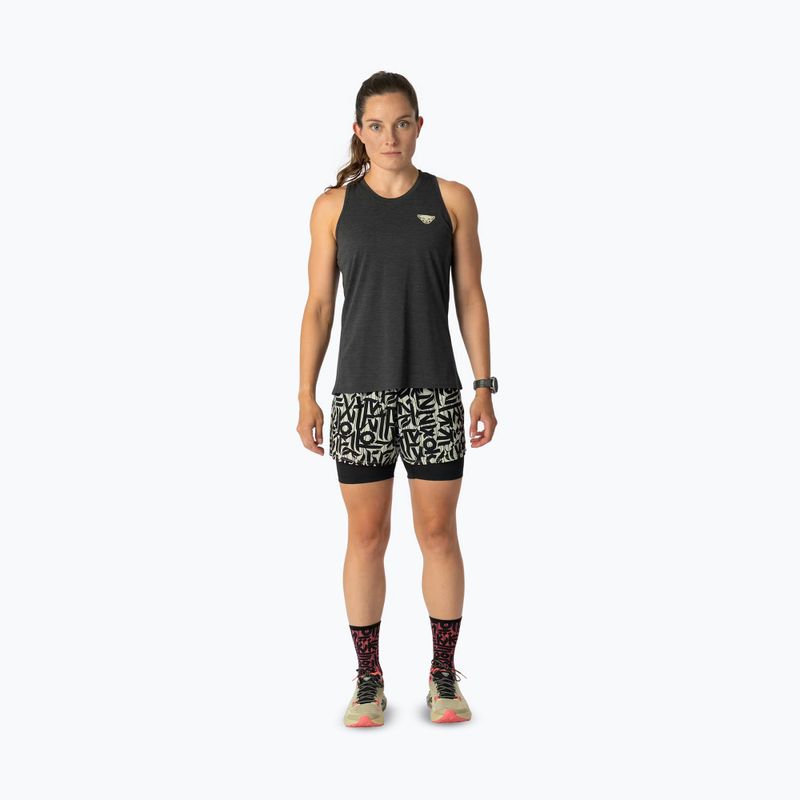 Women's running shorts DYNAFIT Trail 2IN1 overcast 2