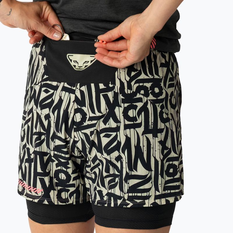 Women's running shorts DYNAFIT Trail 2IN1 overcast 6