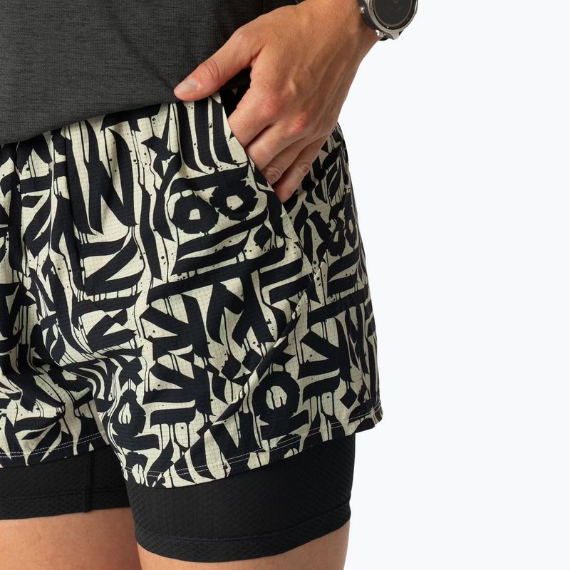 Women's running shorts DYNAFIT Trail 2IN1 overcast 7