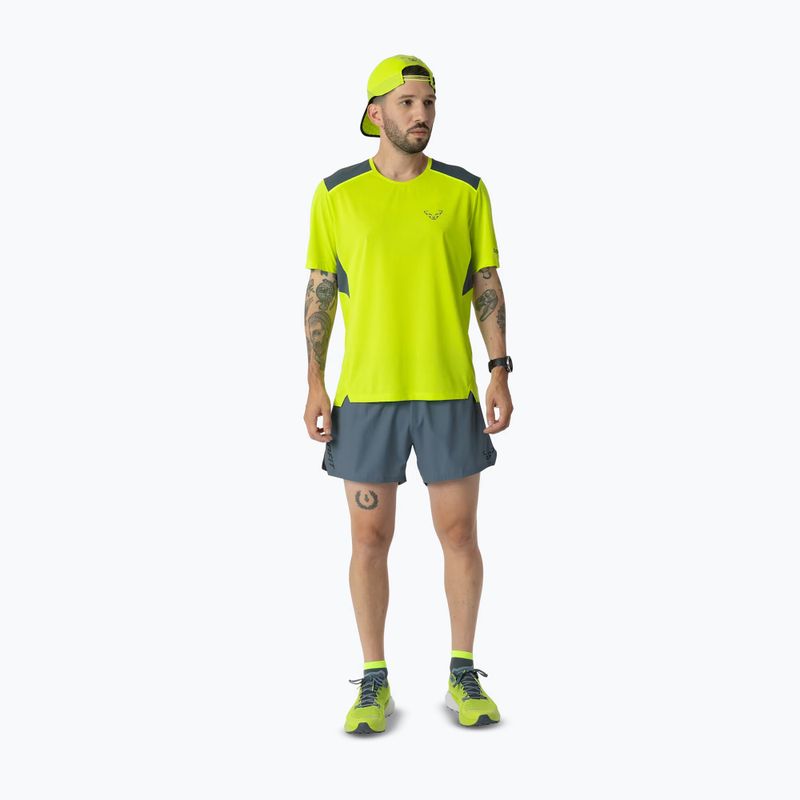 Men's running top DYNAFIT Sky ultra yellow 4