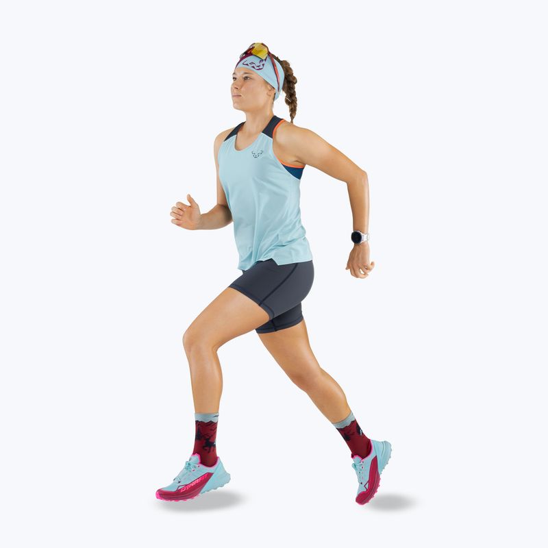 Women's running top DYNAFIT Sky Tank cloud blue 3