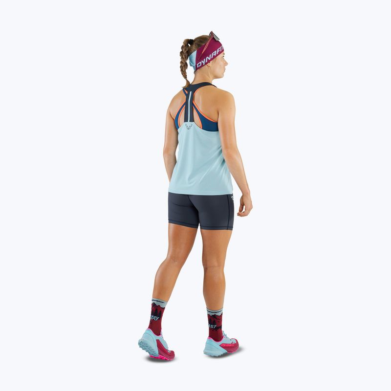 Women's running top DYNAFIT Sky Tank cloud blue 4