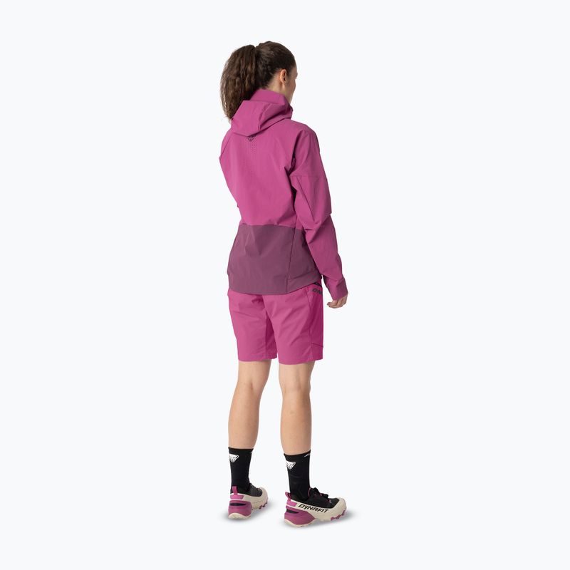 Women's softshell jacket DYNAFIT Transalper Dynastretch magenta/6a70 3